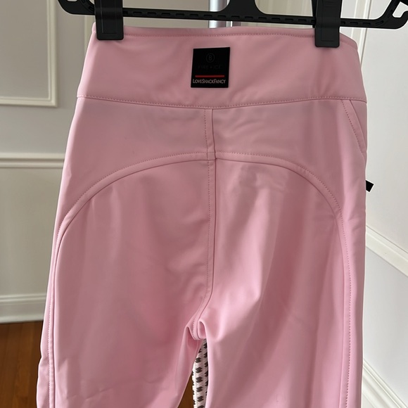 NWT Loveshackfancy x Bogner fire and ice Ireen ski pant in blush. - Picture 15 of 16